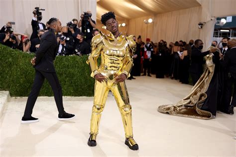 lil nas x golden armor.